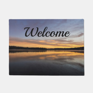 Good Morning Lake Springfield Welcome Doormat