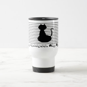 Good Morning Mrs Black Stainless Steel Travel Mug