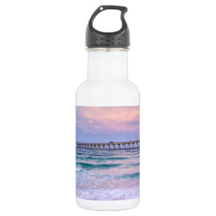 Good Morning Navarre Beach Pier Stainless Steel Wa 532 Ml Water Bottle