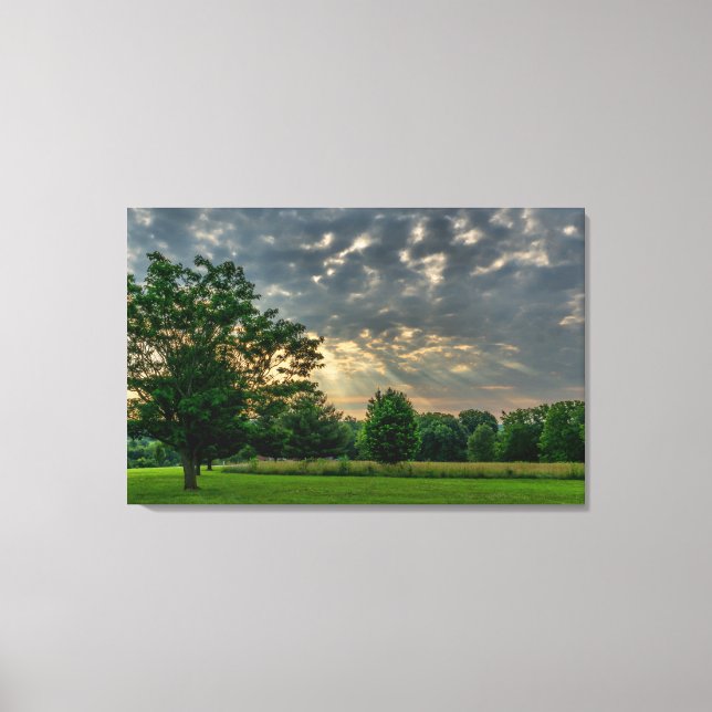 Good Morning Ozark Canvas Print (Front)