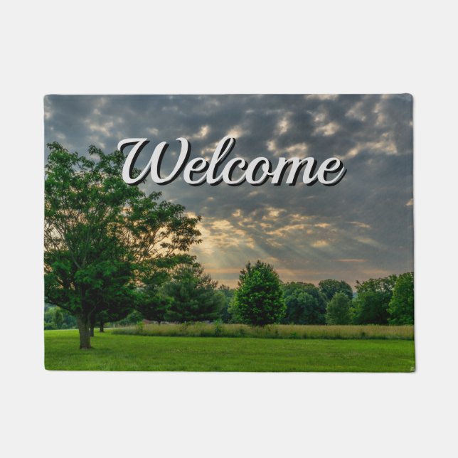 Good Morning Ozark Welcome Doormat (Front)