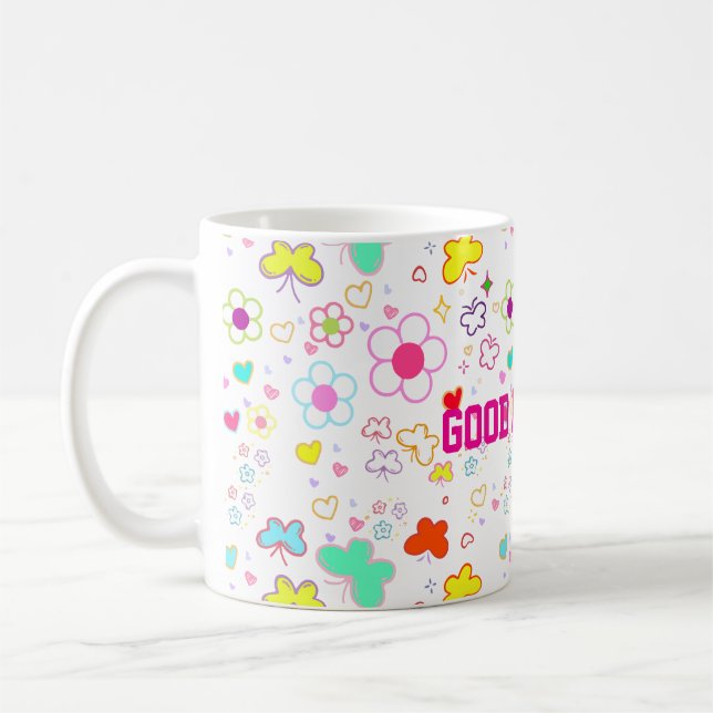 GOOD MORNING PATTERN MUG (Left)