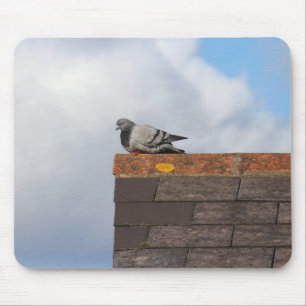 Good Morning Pigeon Mouse Mat