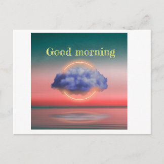 Good morning postcard
