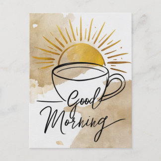 Good Morning Postcard