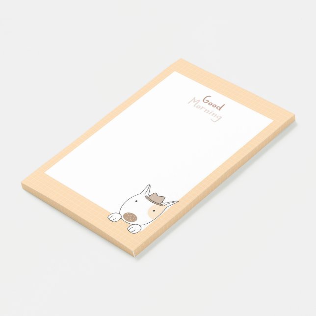 Good Morning Puppy Post-it Notes (Angled)