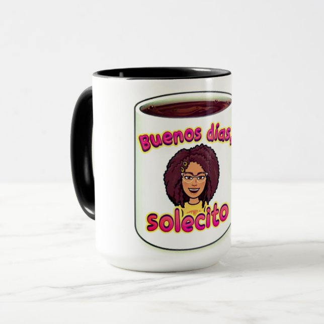 GOOD MORNING SOLECITO MUG (Front Left)