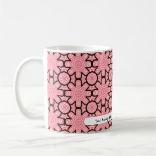 Good Morning START   ROSE pattern Coffee Mug