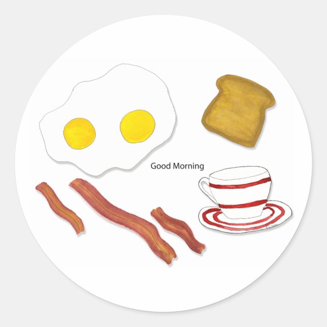 Good Morning Sticker (Front)