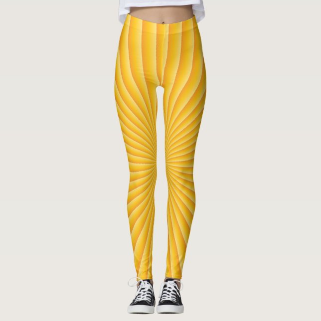 Good Morning Sunset Leggings (Front)