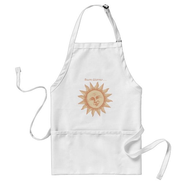 Good Morning Sunshine (Buon Giorno) Standard Apron (Front)