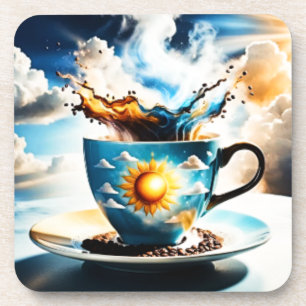 Good Morning Sunshine Coffee Coaster