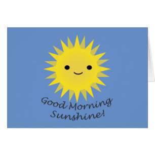 Good Morning Sunshine Cute Kawaii Sun