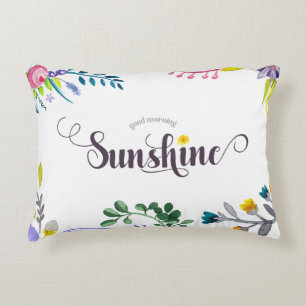 Good Morning Sunshine Decorative Cushion