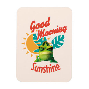 Good Morning Sunshine Funny Chameleon Magnet
