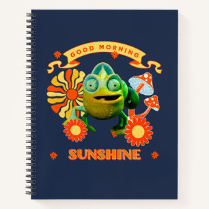Good Morning Sunshine Funny Chameleon Notebook