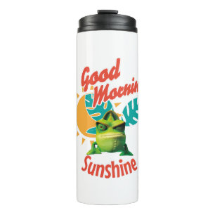 Good Morning Sunshine Funny Chameleon Thermal Tumbler