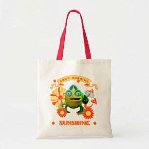 Good Morning Sunshine Funny Chameleon Tote Bag