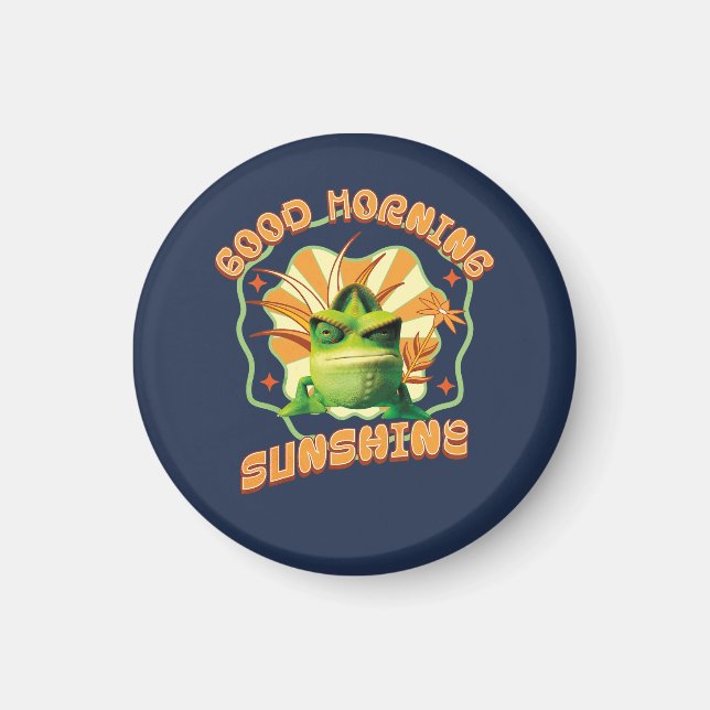 Good Morning Sunshine Funny Grumpy Chameleon Magnet (Front)