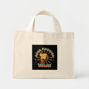 Good Morning Sunshine Funny Rooster Mini Tote Bag
