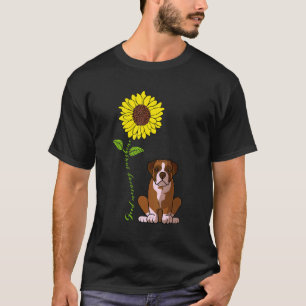 Good Morning Sunshine Love My Boxer Dog Mum T-Shirt