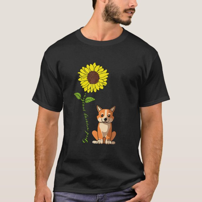 Good Morning Sunshine Love My French Bulldog Dog T-Shirt (Front)