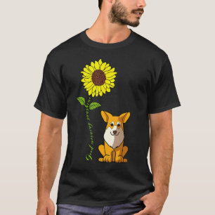 Good Morning Sunshine Love My Pembroke Corgi Dog T-Shirt