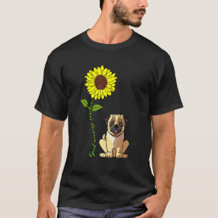 Good Morning Sunshine Love My Pug Dog Mum T-Shirt