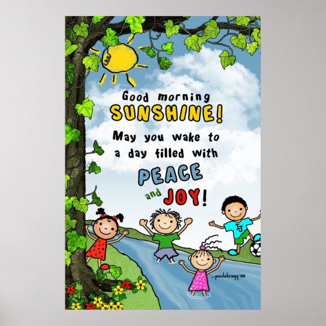 Good Morning Sunshine! Poster (Front)
