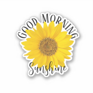 Good Morning Sunshine Sunflower