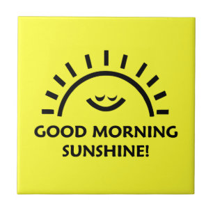 Good Morning Sunshine Tile