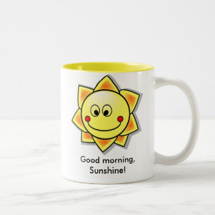 Good morning, Sunshine! Two-Tone Coffee Mug