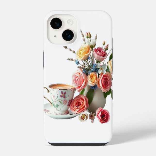Good morning tea  iPhone case (Back)
