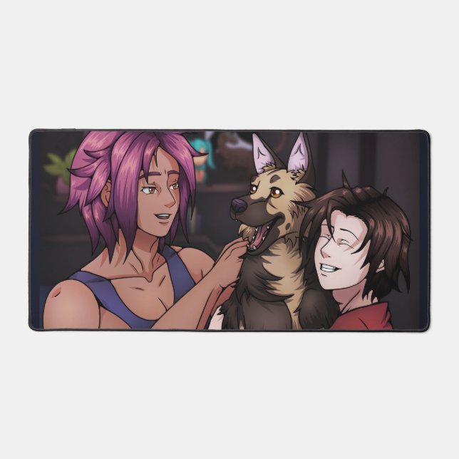 Good Morning to You Desk Mat (Front)