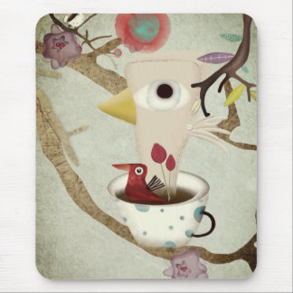 Good morning ugly insect pale colour effect mouse mat