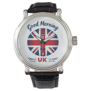 Good Morning UK – Union Jack & London Phone Box  Watch