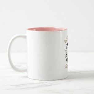 Good Music Good Life Two-Tone Coffee Mug