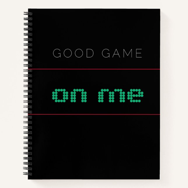 good name , on me notebook (Front)