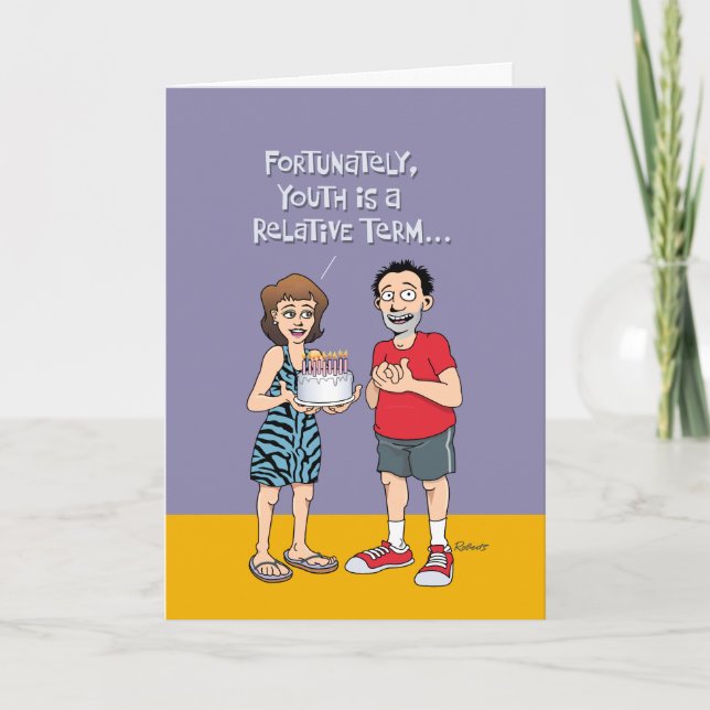 Good News, Bad News 50th Birthday Card (Front)