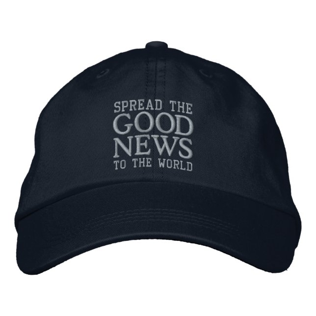GOOD NEWS cap (neutral) (Front)