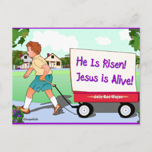 Good News: Jesus is Alive Postcard