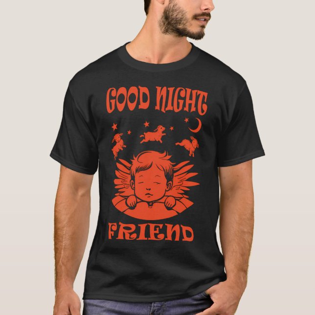 Good Night Child - Light Red T-Shirt (Front)