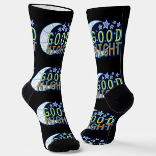 Good Night Crescent Moon Thunder_Cove Socks