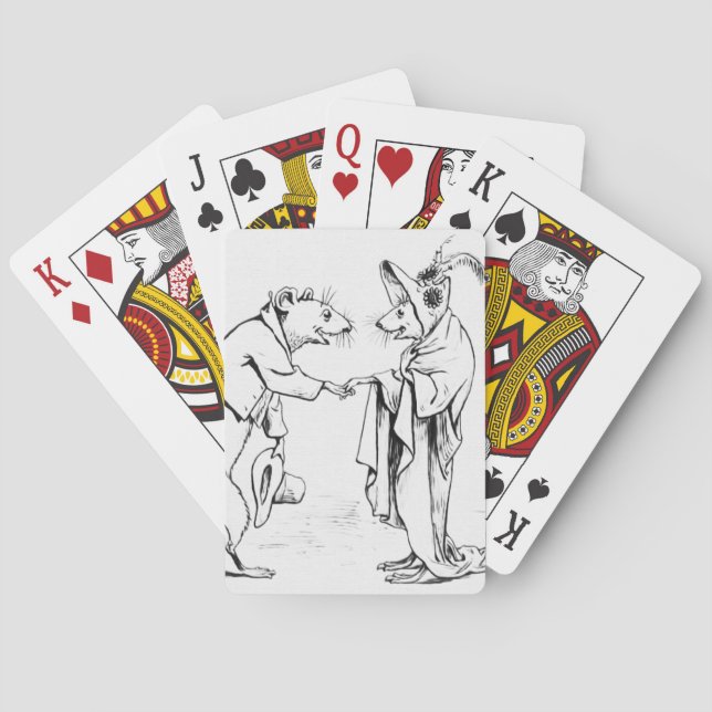 Good Night Mice Playing Cards (Back)
