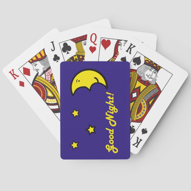 Good Night Playing Cards (Back)