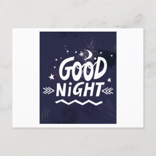 Good Night Postcard
