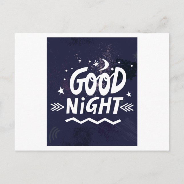Good Night Postcard (Front)