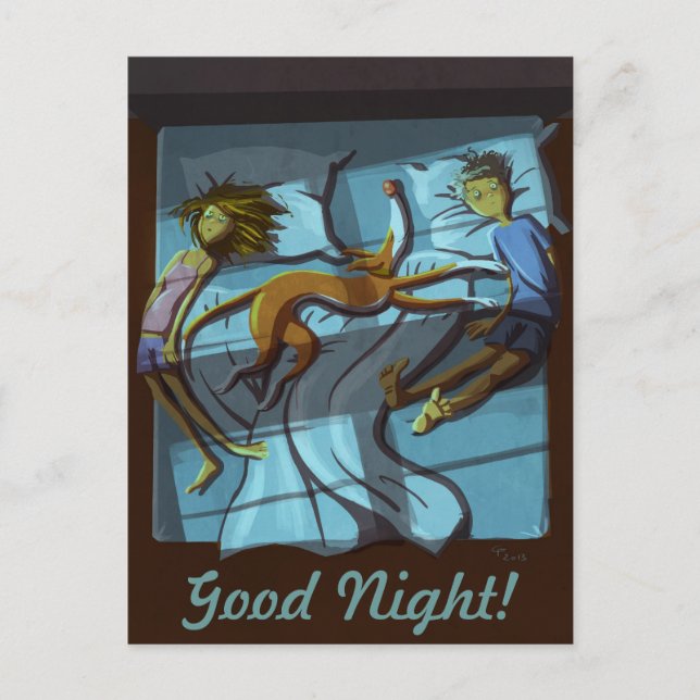 Good Night Postcard (Front)