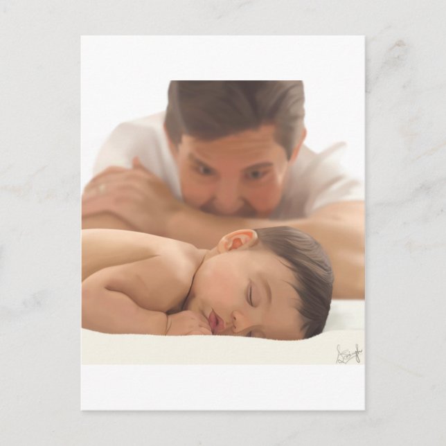 Good Night Princess Postcard (Front)