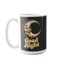 Good Night Retro Moon 